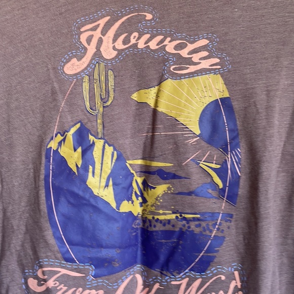Howdy From Out West Cropped T-Shirt - Picture 3 of 5